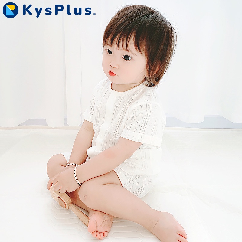 Bộ Cộc Tay Bé Trai Bé Gái KYS+ Cotton Mặc Nhẹ, Mát, Quần Áo Mùa Hè Trẻ Em BR02