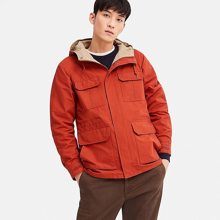 Áo parka nam hàng hiệu cao cấp chất kaki mềm chống nước nhẹ