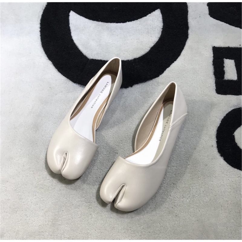 Giày búp bê móng heo maison margiela Hàn quốc