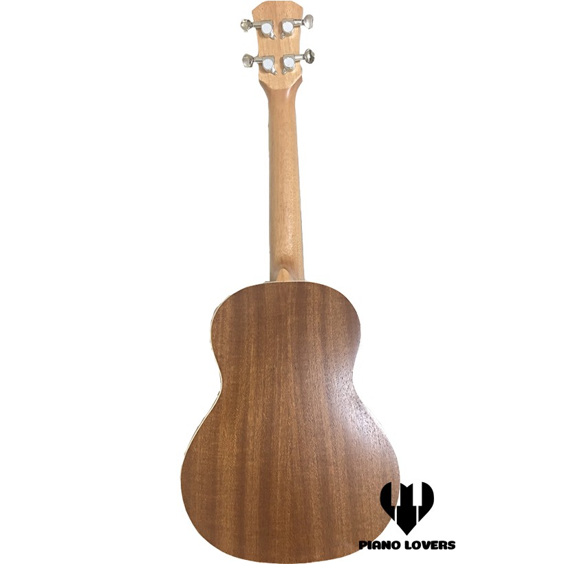 Đàn Ukulele Tenor size 26 Deviser mặt sáng hoa văn - HÀNG CÓ SẴN