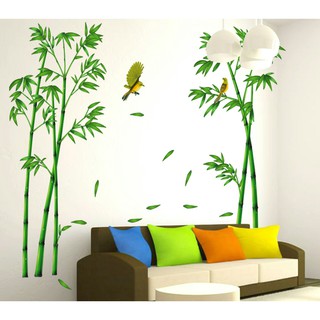 decal dán tường cây trúc