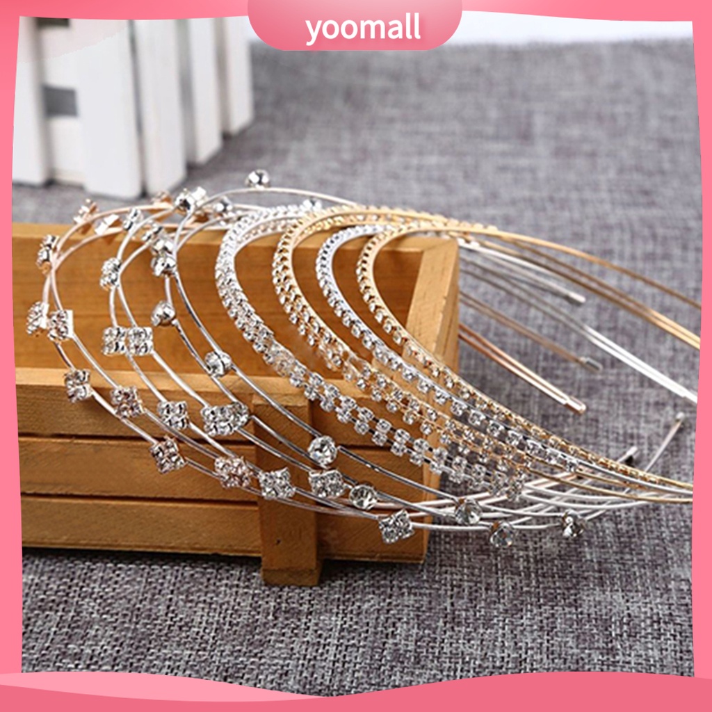 Cài tóc đính đá thời trang nữ tính