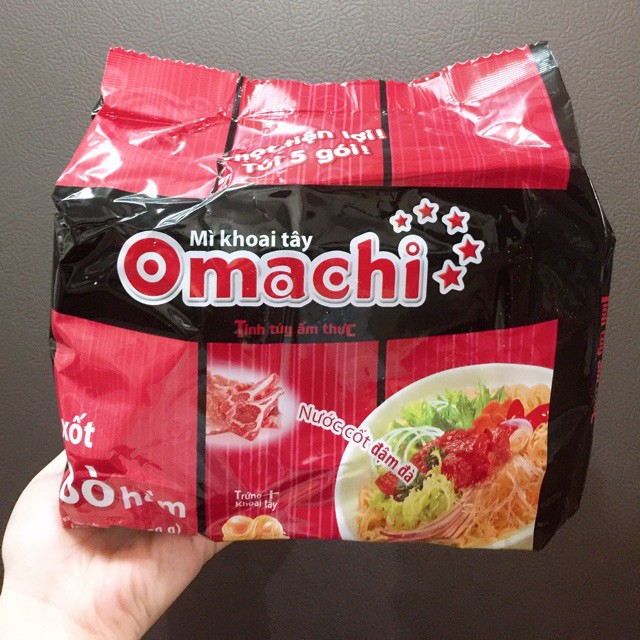 Combo 5 Gói Mì Omachi