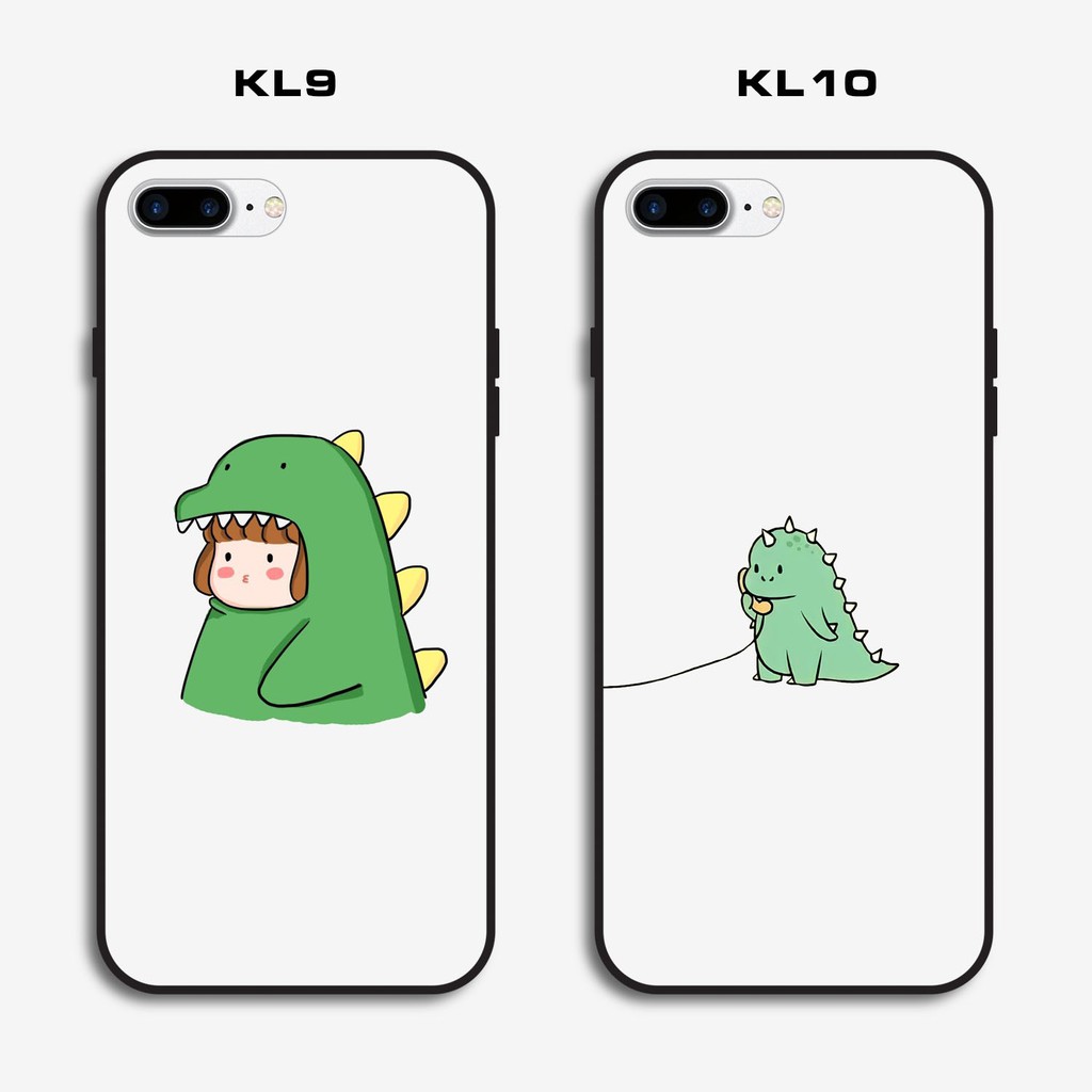 Ốp lưng Samsung S7 Edge/ S8/ S8 Plus/ S9/ S9 Plus in hình chú khủng long cute dễ thương
