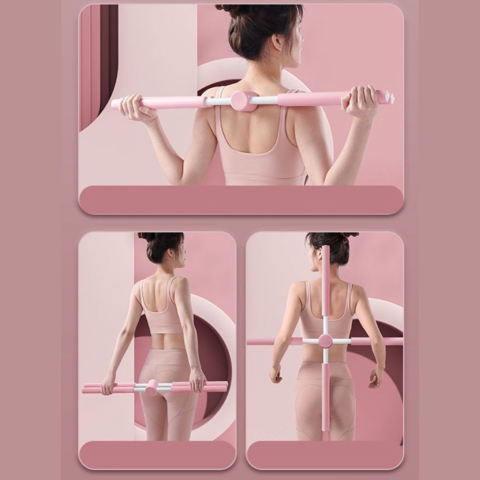 Gậy Tập YogaFREESHIPGậy Tập Lưng, Vai, Chống Gù, Uốn Thẳng Lưng