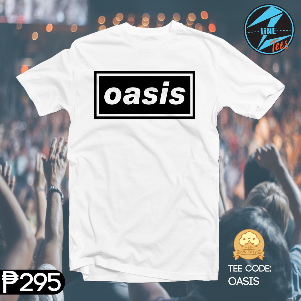 SALE MẠNH - Áo thun OASIS ROCK BAND SHIRT/TSHIRT/mẫu mới uy tín chất lượng