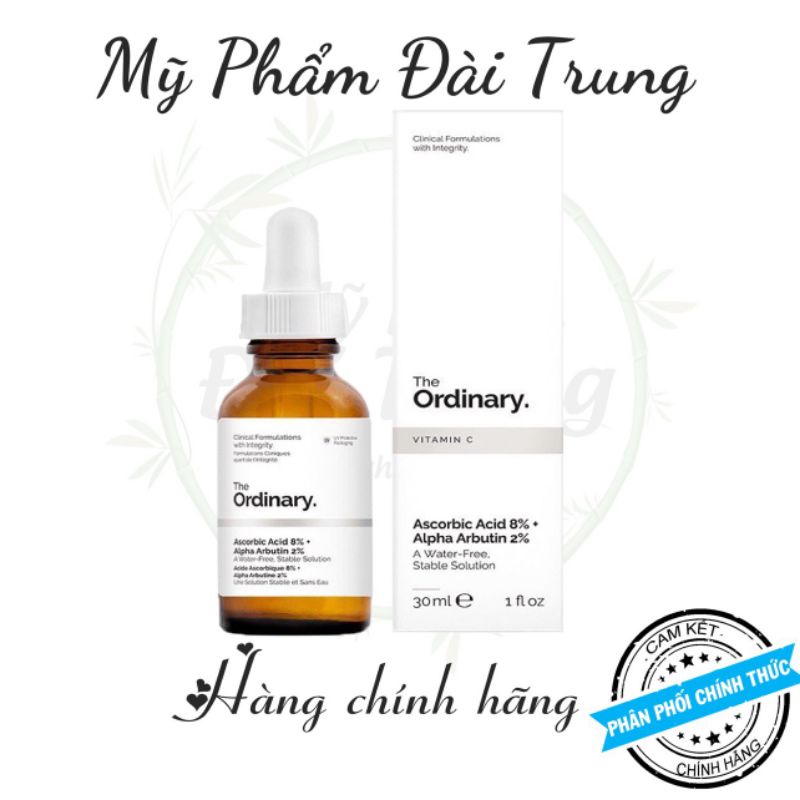 Serum The Ordinary Ascorbic Acid 8% + Alpha Arbutin 2% 30ml