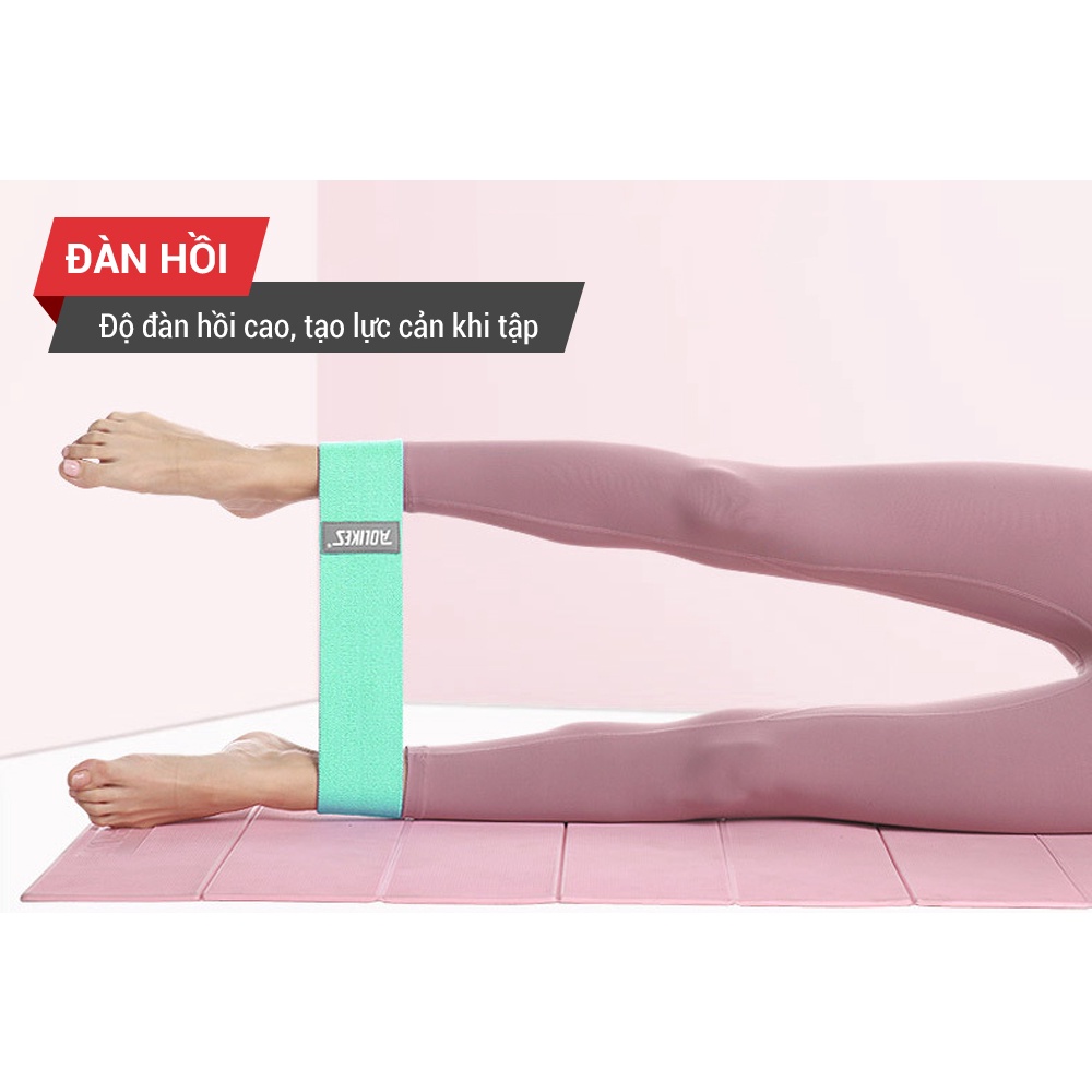 Dây tập gym, tập mông mini band(Set 3 dây) Hàng chính hãng, Có Sẵn số lượng lớn