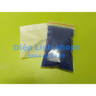 BDFD Hạt hút ẩm chỉ thị màu gói 100g cho máy ảnh - kèm túi vải 41 AO3
