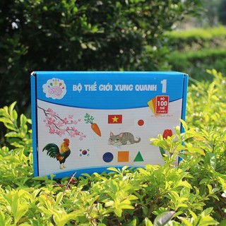 [Giảm 56%>còn 79K] Bộ thẻ giáo dục sớm cho trẻ ( bộ thẻ kích thước lớn)