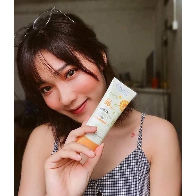 [10.10 SIÊU SALE]KEM CHỐNG NẮNG DABO WHITE SUNBLOCK CREAM SPF50 PA+++ 70ML