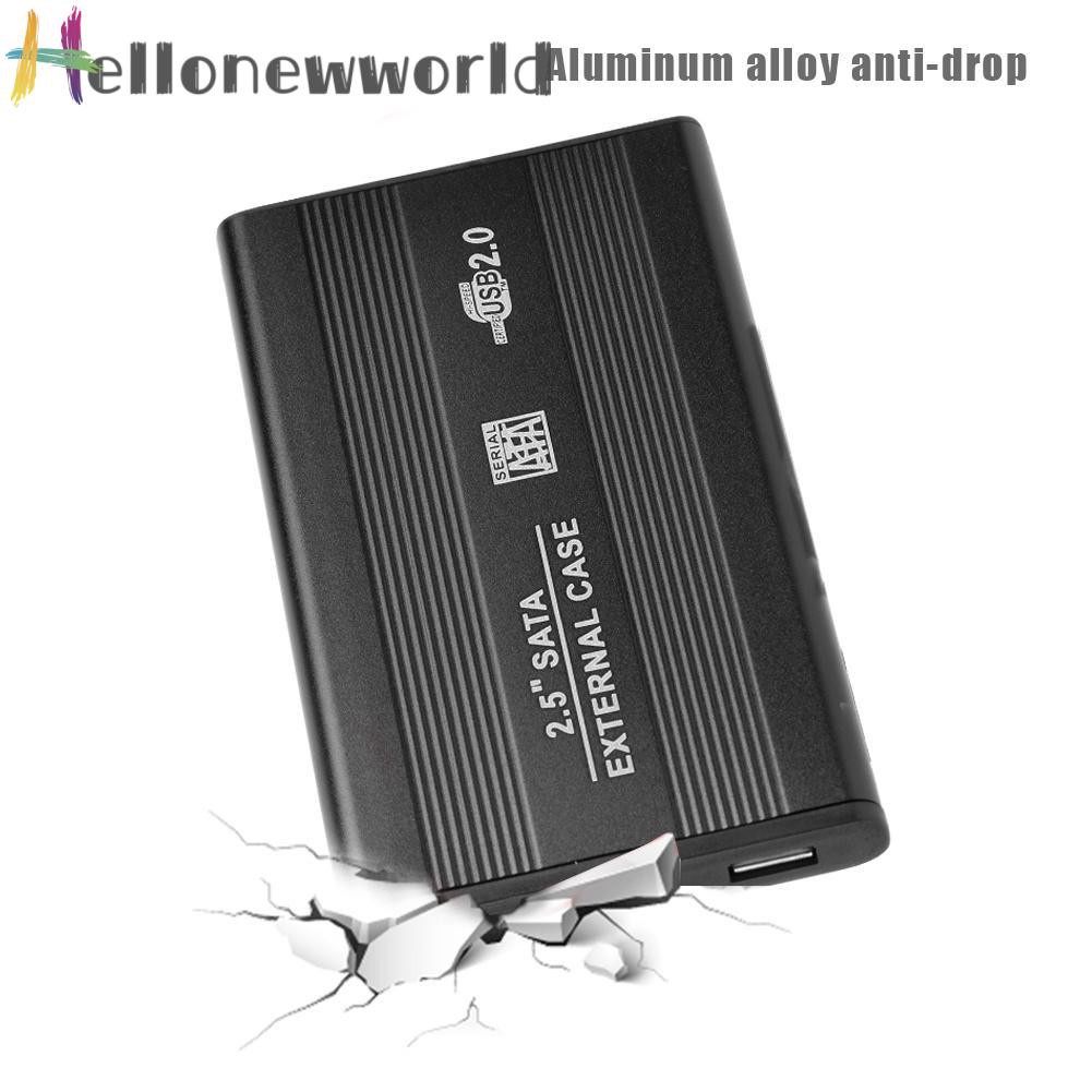 Hộp Đựng Ổ Cứng Sata Usb 2.0 2.5 Inch Bằng Hợp Kim Nhôm | BigBuy360 - bigbuy360.vn
