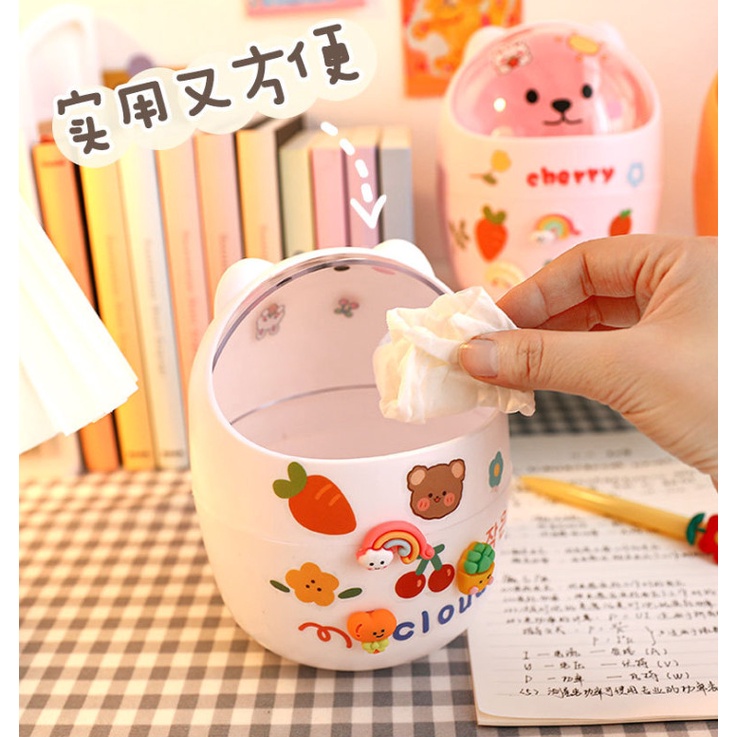 Ống cắm bút kiêm thùng ra mini hình mèo dễ thương  BAG U ONGBUTMEO441