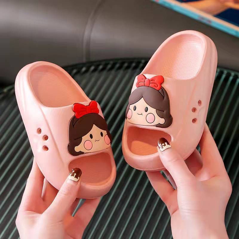 Dép Đi Trong Nhà Chống Trượt Họa Tiết Hoạt Hình Cho Bé Gái Mới