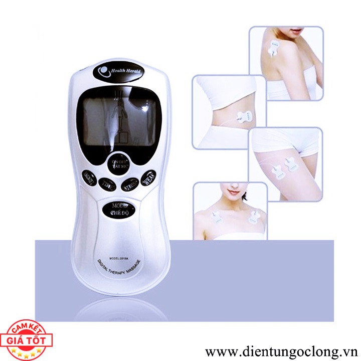 Máy Massage Body Trị Liệu 4 Miếng Dán Nhiều Chế Độ