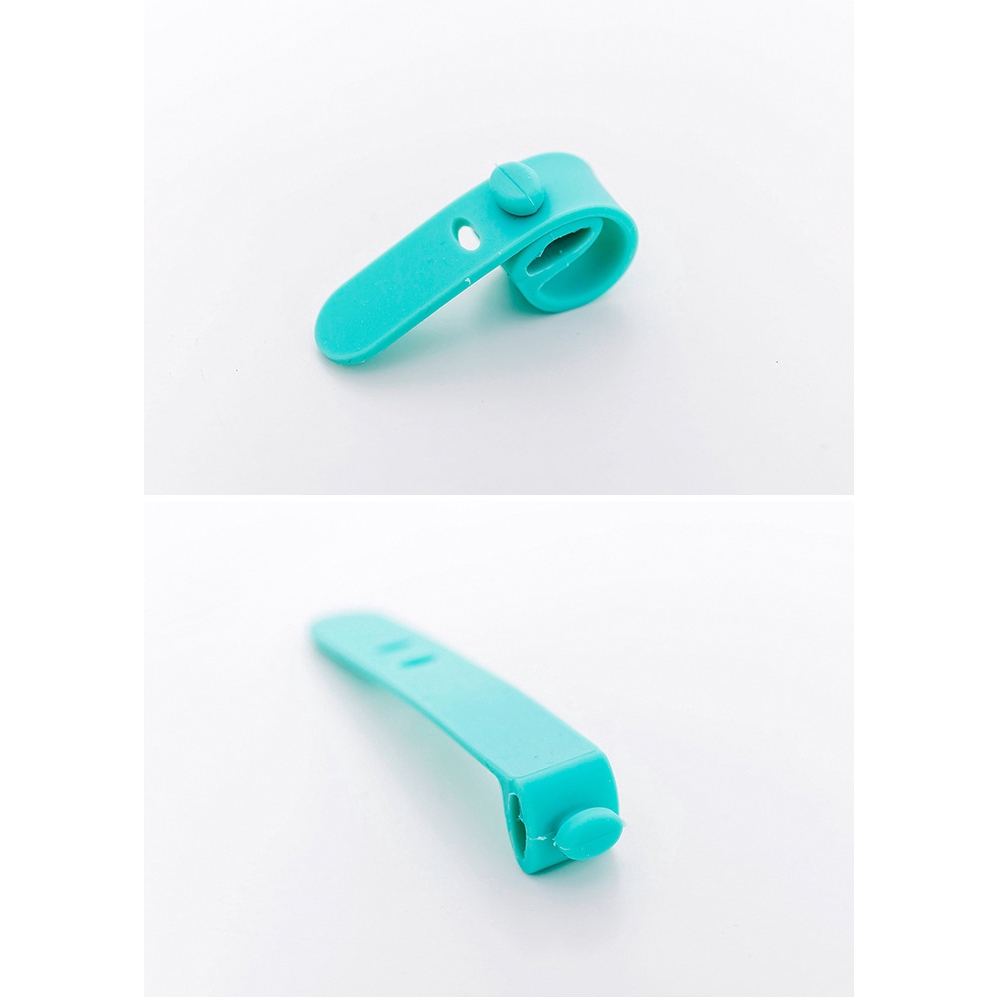 Set 4 phụ kiện quấn buộc dây cáp/tai nghe bằng silicone tiện dụng