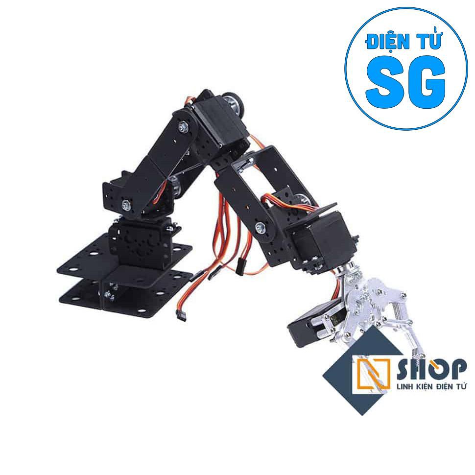 Cánh tay robot 6 bậc tự do ( 6 DOF ROBOT ARM ) - NWC2