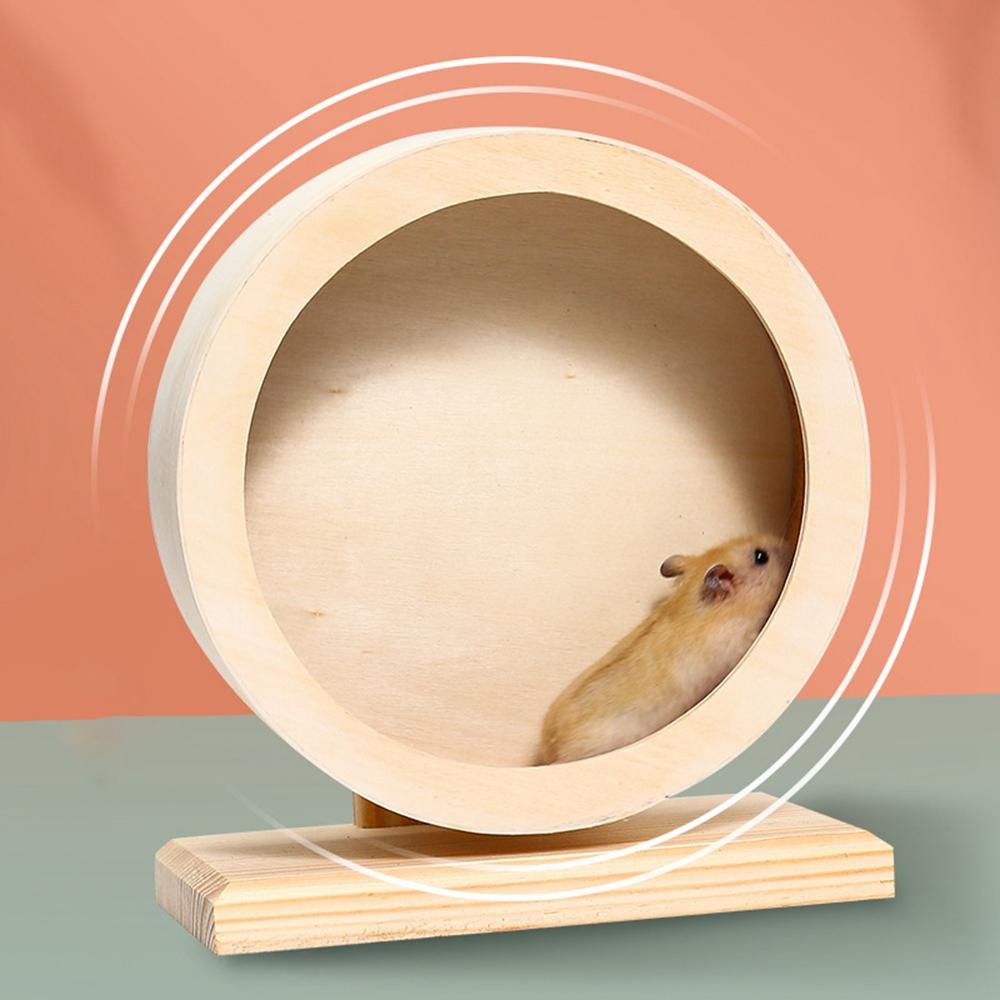 Đồ Chơi Đĩa Chạy Yên Tĩnh Cho Chuột Hamster Chạy Bộ