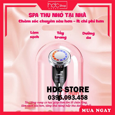 [SALE GIÁ SỐC] MÁY MASSAGE MẶT HDSD TIẾNG VIỆT BẢO HÀNH 3 THÁNG - MÁY CHĂM SÓC DA MẶT TOÀN DIỆN DRY007 | BigBuy360 - bigbuy360.vn