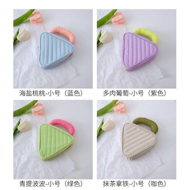 [Hàng mới về] Túi đựng mỹ phẩm nhỏ gọn sức chứa lớn 2021 mới cao cấp cho nữ