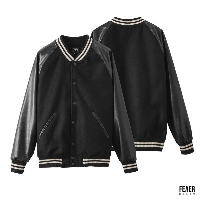 Bo lai áo khoác 2 sọc nhiều màu.