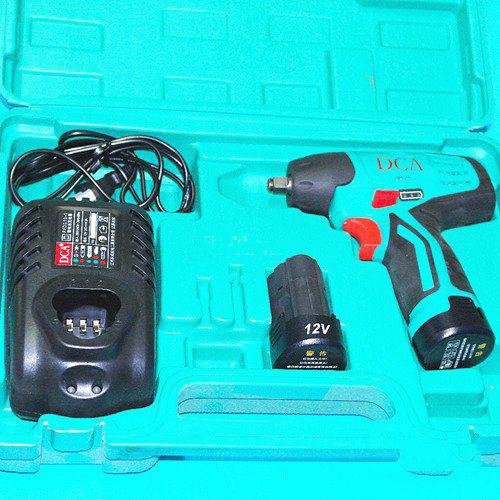 Máy vặn bu 12V lông dùng pin DCA ADPB10 (Xanh)