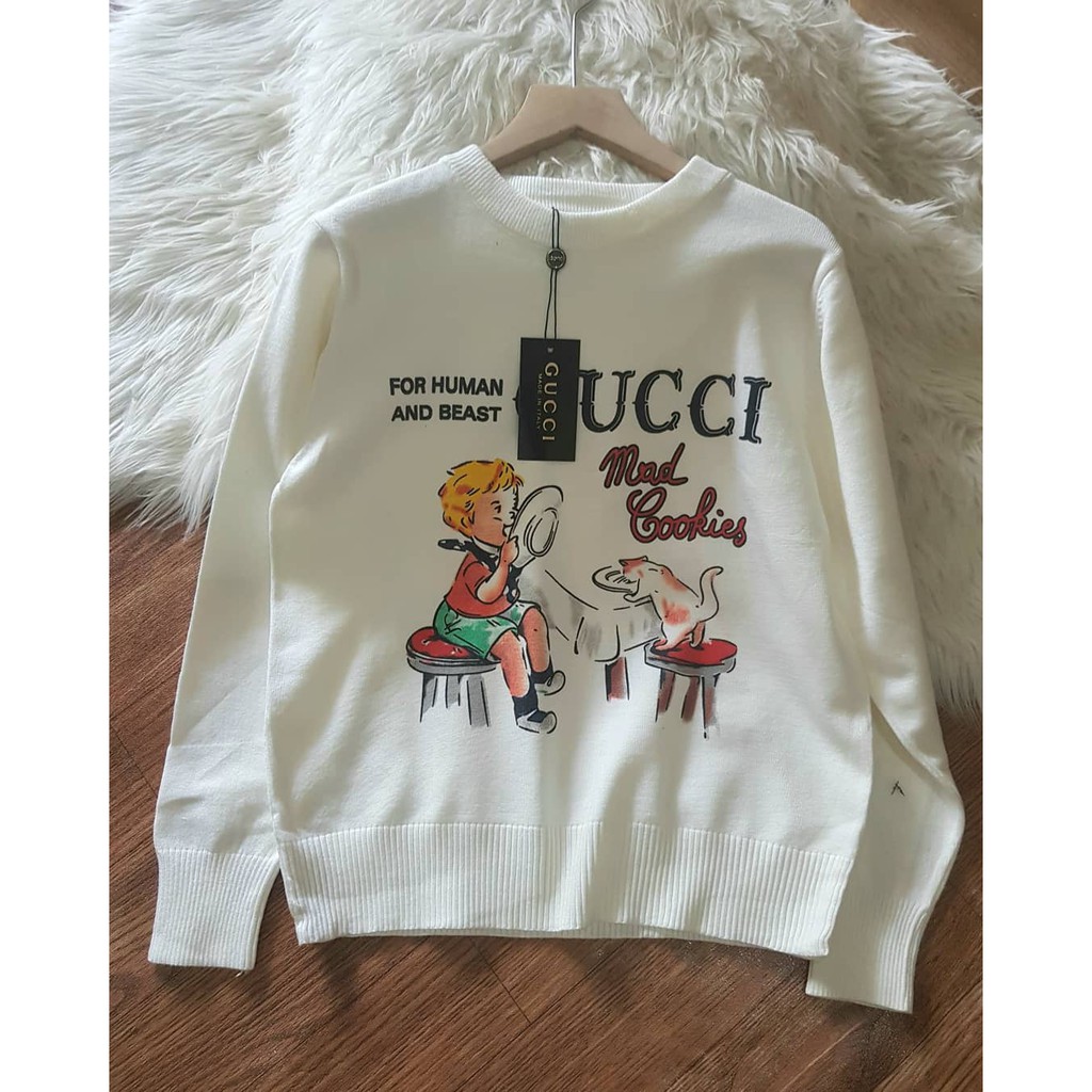 Áo Sweater Gucci Thời Trang Cao Cấp