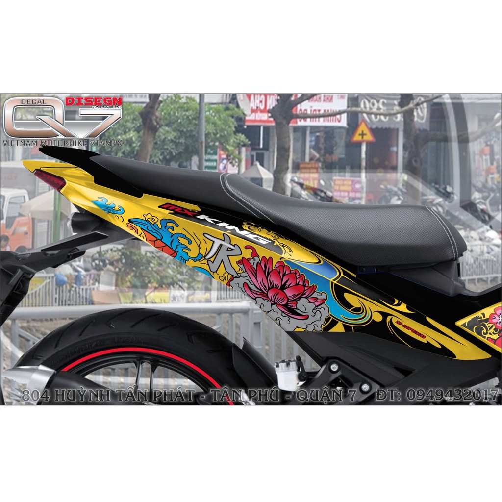 TEM RỜI EXCITER 150 CÁ CHÉP