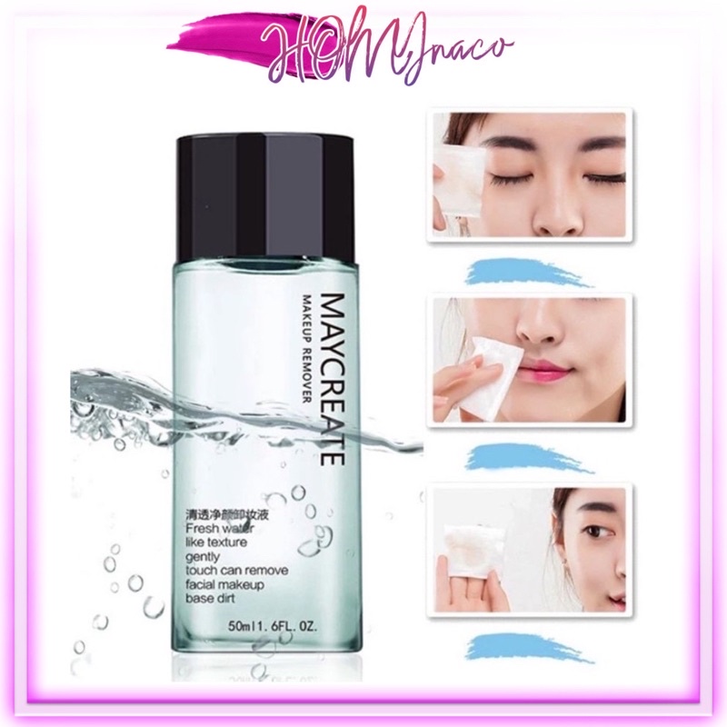 Nước tẩy trang làm sạch sâu MayCreate chai nhỏ 50ml | BigBuy360 - bigbuy360.vn