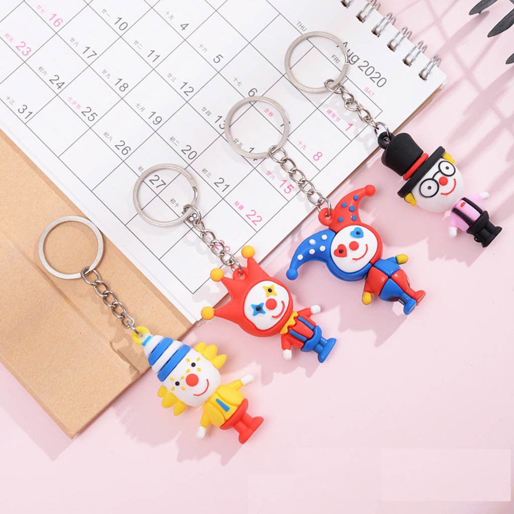 Móc Khóa 4 Chú Hề Đáng Yêu Buta Mk04