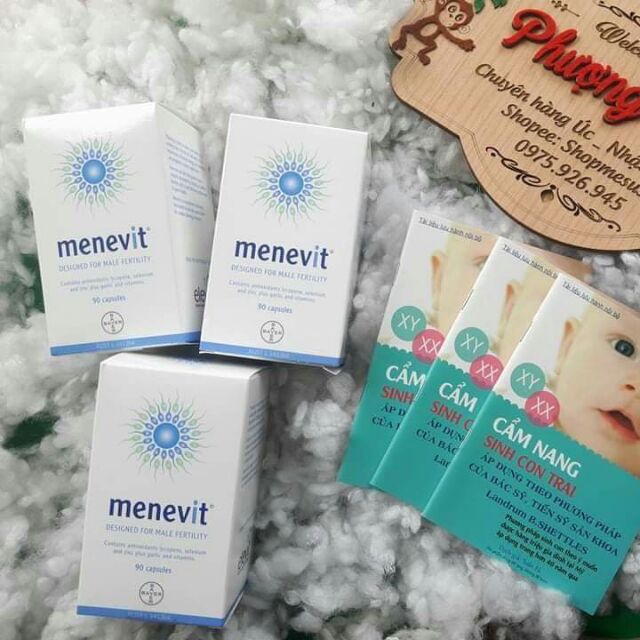 Combo 1 hộp menevit và 1 blackmore