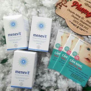 Combo 1 hộp menevit và 1 blackmore