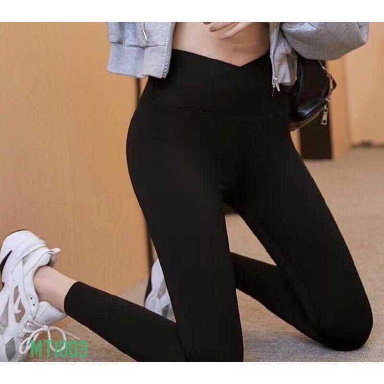Quần legging nữ, quần thể thao co gian 4 chiều hàng dầy đẹp
