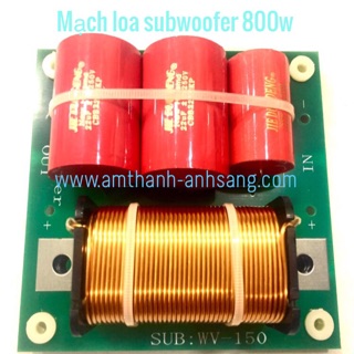 Mạch phân tần loa Sub 800w 01 cái mạch subwoofer