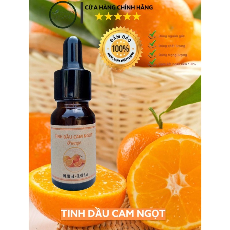 TINH DẦU CAM NGỌT THIÊN NHIÊN NGUYÊN CHẤT 100% 10Ml