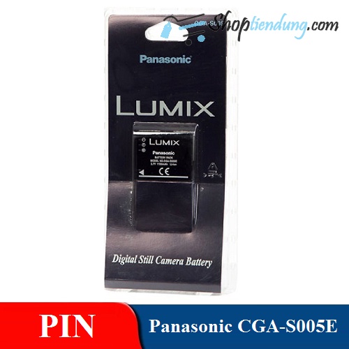 Pin cho máy ảnh Panasonic CGA-S005E, S005, DMW-BCC12