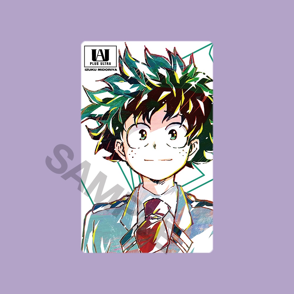 M4 Ảnh card bo góc in hình BOKU NO HERO ACADEMIA ver ANI ART Học Viện Anh Hùng thẻ bo viền 5*8cm anime chibi #
