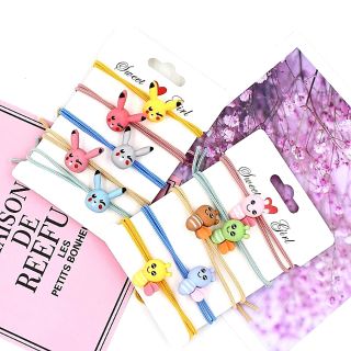 Cột tóc đẹp Set 5 cột tóc dễ thương