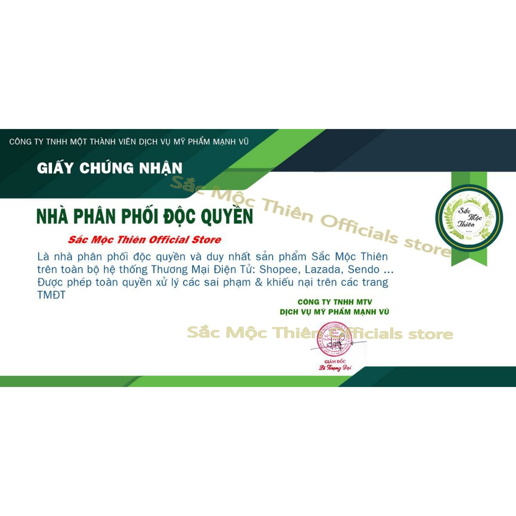 Combo Dưỡng Trắng Da Sắc Mộc Thiên - Dưỡng Da Sau Tái Tạo | BigBuy360 - bigbuy360.vn