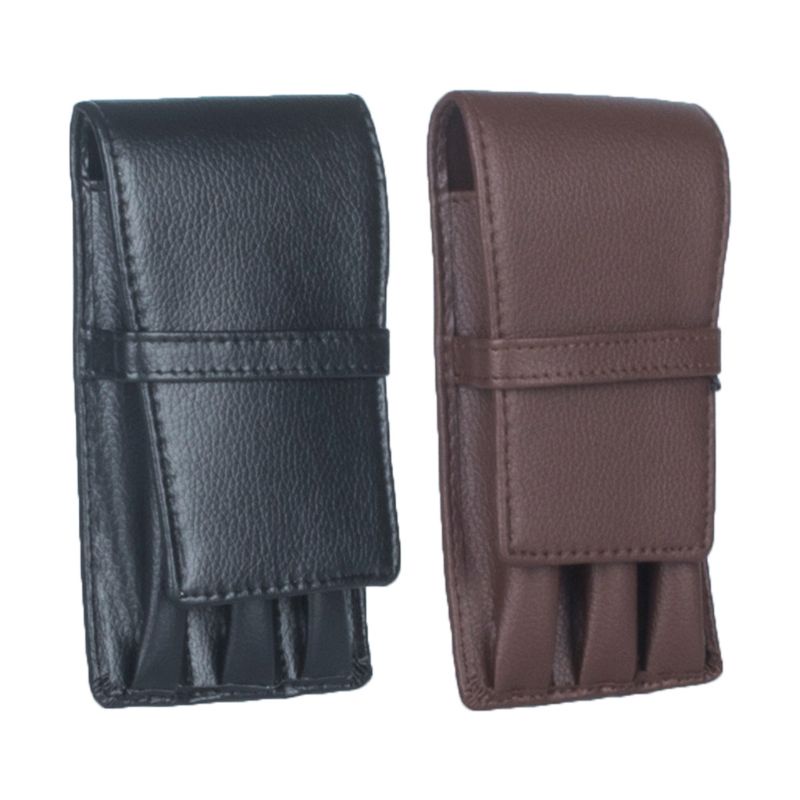 Hộp Đựng Bút Máy 3 Ngăn Phong Cách Retro