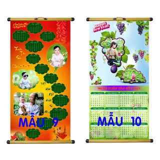 COMBO LỊCH LỤA IN HÌNH THEO YEU CẦU