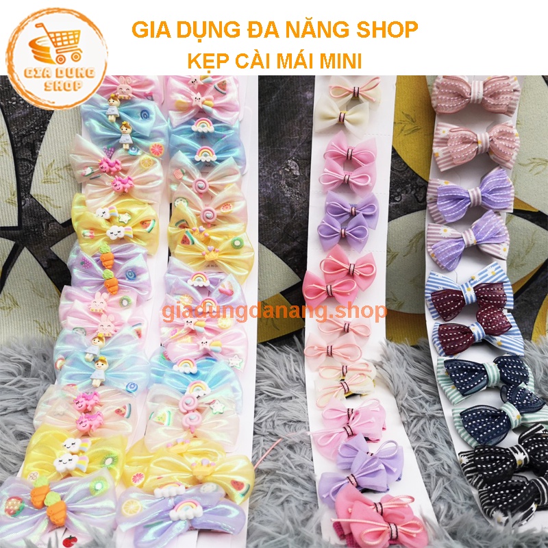 Kẹp tóc mái xinh xắn siêu dễ thương cho bé gái