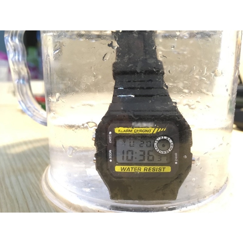Đồng hồ điện tử thể thao unisex F-94W siêu nhẹ chống nước hàng chuẩn