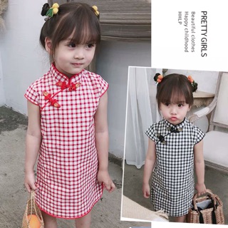 Sườn xám bé gái Quảng Châu Cao Cấp
