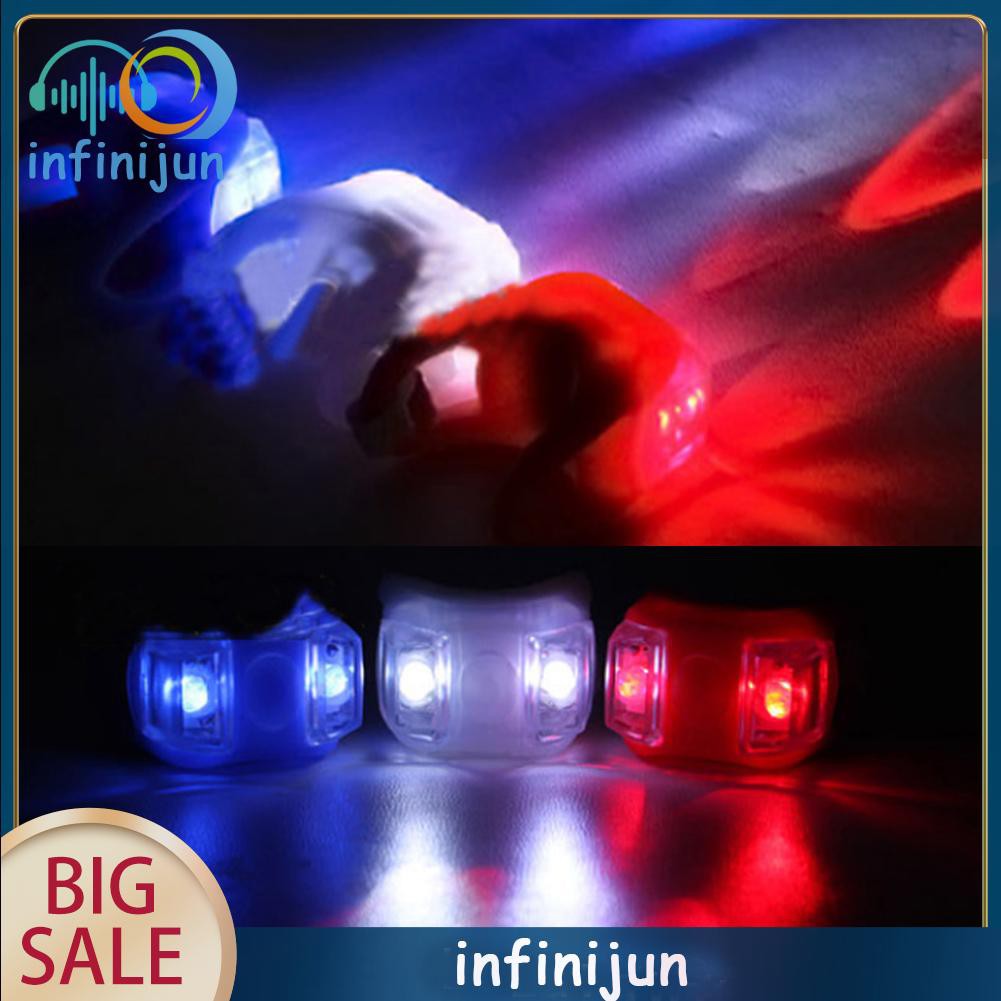 Đèn Led 6 Màu 3 Chế Độ Sáng Gắn Xe Đạp Giúp Tăng Độ An Toàn Khi Lái Xe Ban Đêm