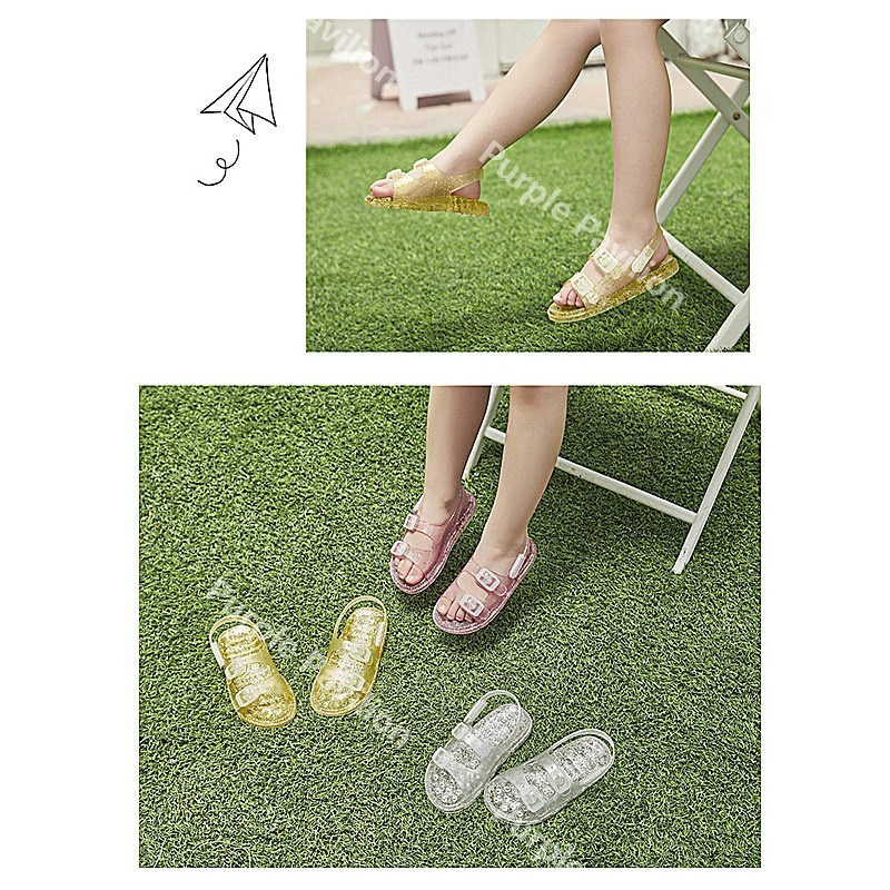 ✿Hàng Có Sẵn✿ Xăng đan Đế Mềm Hở Ngón Thời Trang Đi Biển Cho Bé