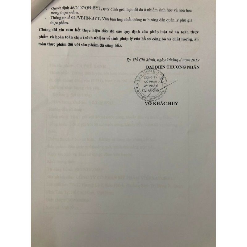 (Hộp 30 Gói chuẩn Công ty) Cà Phê Xanh Giảm Cân Kháng Mỡ Thiên Nhiên Việt - Đánh Bay Mỡ Bụng Chỉ Sau 2 Tuần