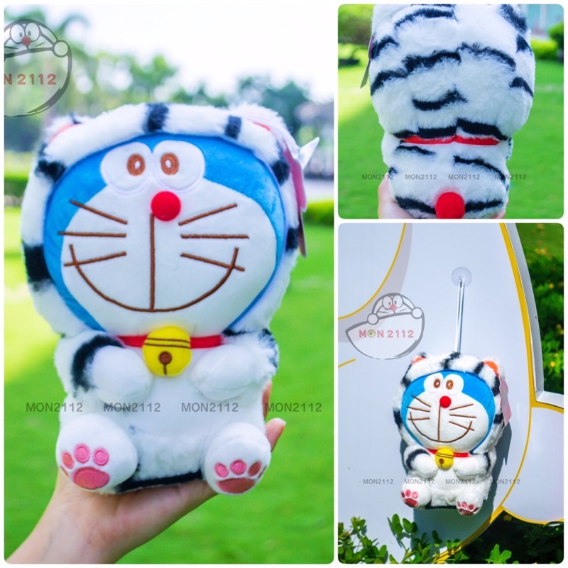 Gấu bông Doraemon Doremon cosplay hổ size 20cm