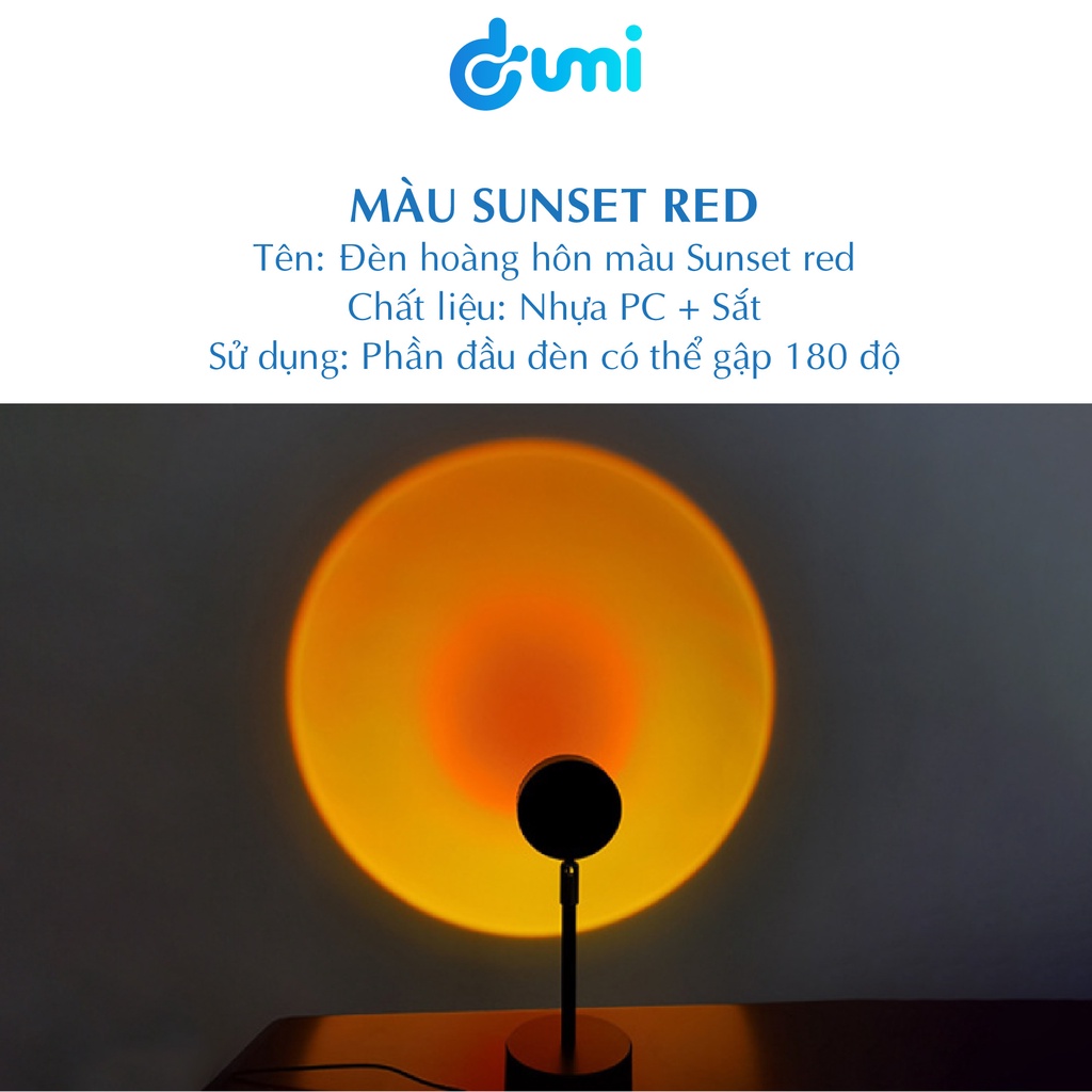 Đèn Hoàng Hôn 4 Màu Sunset Siêu Sáng, Đèn Sống Ảo Hoàng Hôn 4 Màu Lựa Chọn Thế Hệ Mới