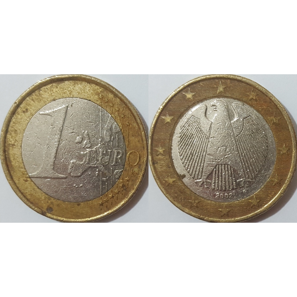 Đồng Xu 1 Euro Đức (Germany) 2002-2006 | Shopee Việt Nam